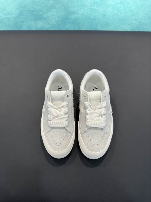 AMIRI White & Cream Star Low-Top Sneakers