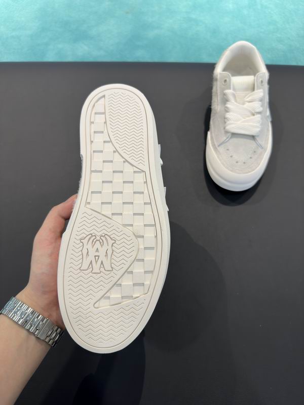 AMIRI White & Cream Star Low-Top Sneakers