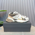 AMIRI White & Beige Chunky Low-Top Sneakers