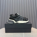 AMIRI Black Mesh Chunky Low-Top Sneakers