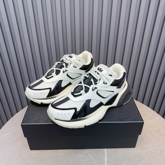 AMIRI White & Black Chunky Low-Top Sneakers