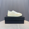AMIRI White & Cream Star Low-Top Sneakers
