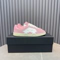 AMIRI Pink & White Star Low-Top Sneakers