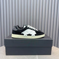 AMIRI Black & White Star Low-Top Sneakers