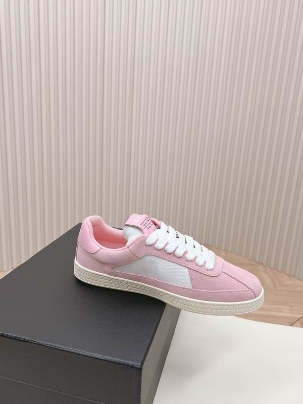 AMIRI Pink & White Star Low-Top Sneakers
