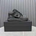 AMIRI Black Rhinestone-Detail Chunky Sneakers