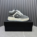 AMIRI Gray & White Rhinestone-Detail Chunky Sneakers