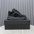 AMIRI All-Black Rhinestone-Detail Chunky Sneakers