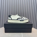 AMIRI Black & White Multi-Star Low-Top Sneakers